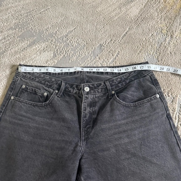 Levi's Premium LOW LOOSE JEANS black wide leg 33 - Picture 9 of 13